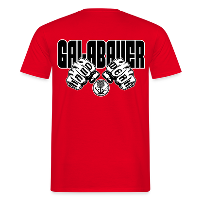 Unisex T-Shirt "GaLaBauer" Rot Männer T-Shirt