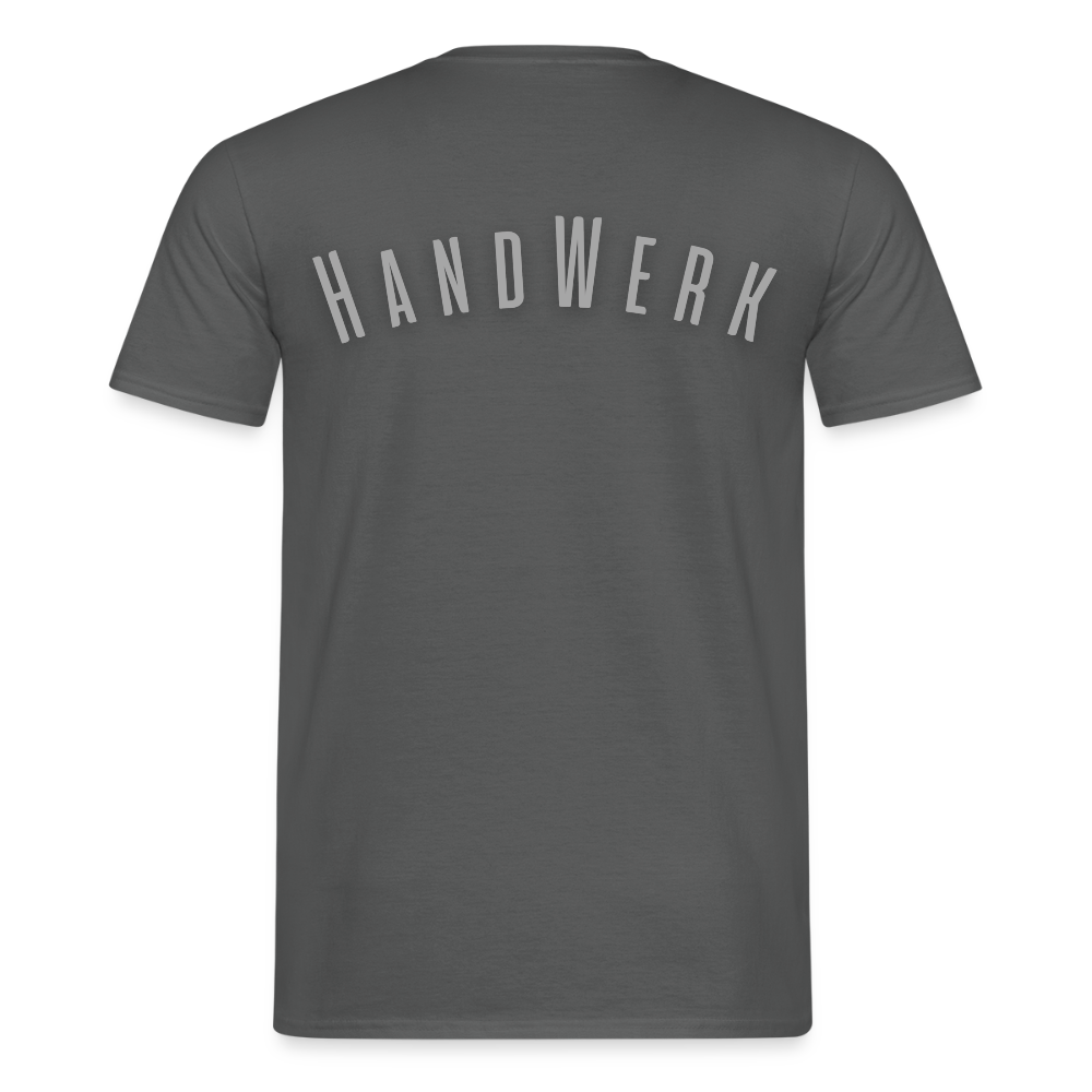 Unisex T-Shirt "Handwerk" Anthrazit Männer T-Shirt
