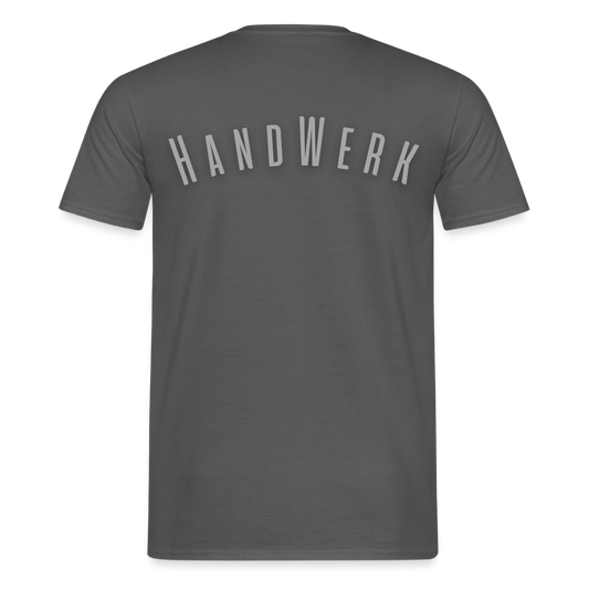 Unisex T-Shirt "Handwerk" Anthrazit Männer T-Shirt
