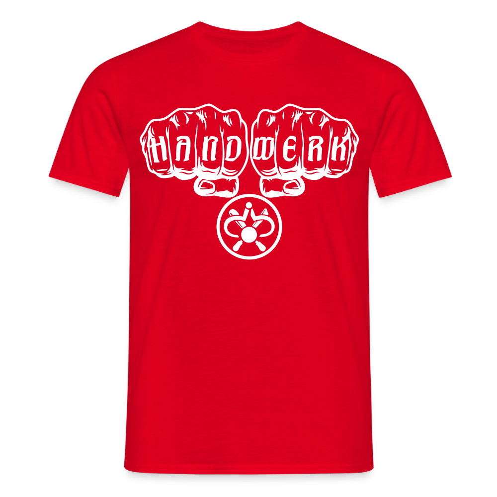 Unisex T-Shirt "Drechsler" Rot Männer T-Shirt