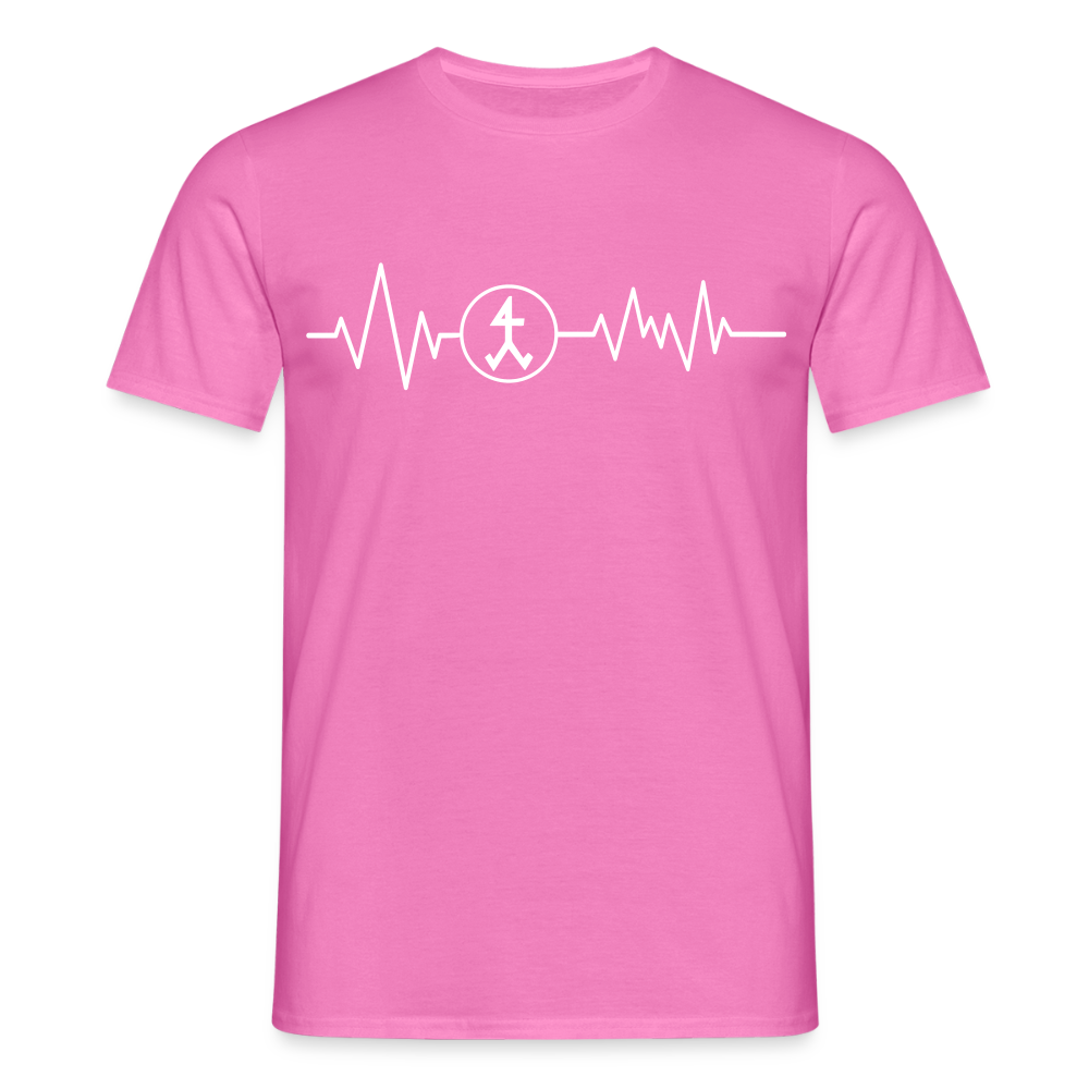 Unisex T-Shirt "Steinmetz" Pink Männer T-Shirt