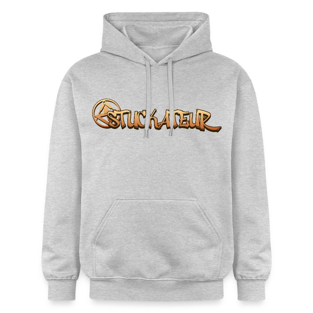 Gildan Unisex Softstyle® "Stuckateur" Hellgrau meliert Gildan Unisex Softstyle® Midweight Hoodie