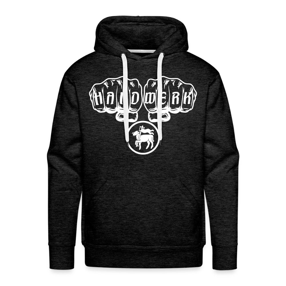 Männer Premium Hoodie "Fleischer" Anthrazit Männer Premium Hoodie