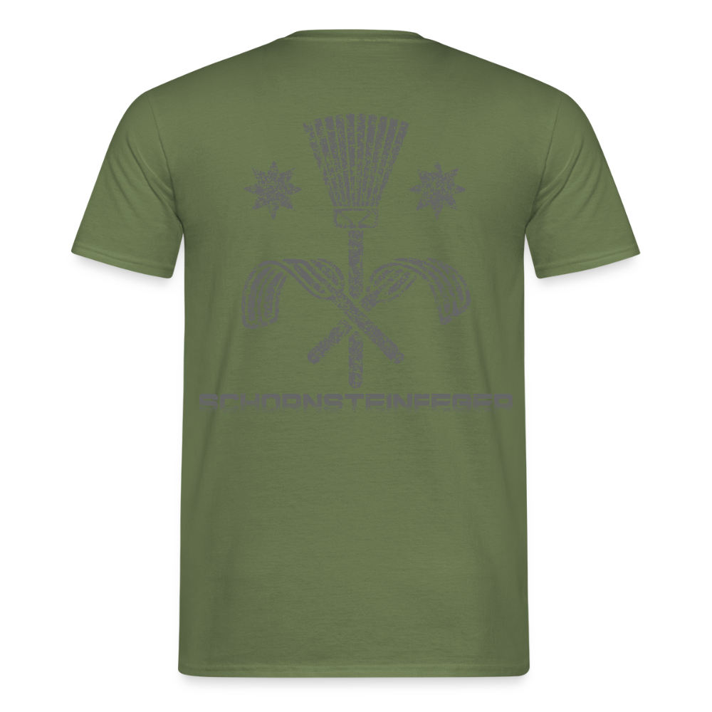Unisex T-Shirt "Schornsteinfeger" Militärgrün Männer T-Shirt