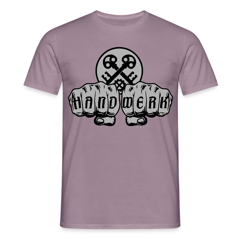Unisex T-Shirt "Schlosser" Lilagrau Männer T-Shirt