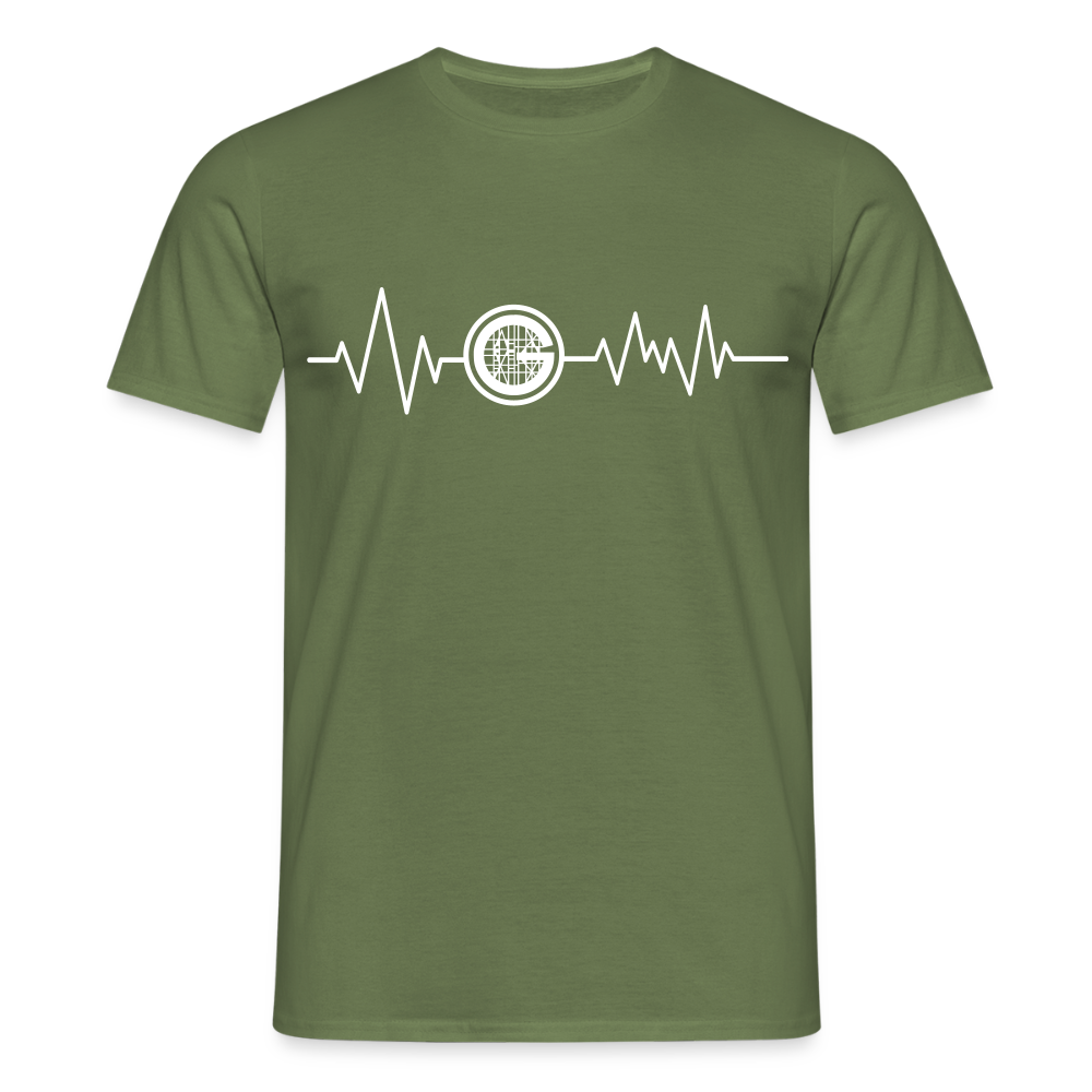 Unisex T-Shirt "Gerüstbauer" - Militärgrün