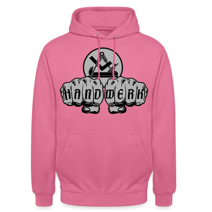 Unisex Hoodie "Schreiner/Tischler" Pink Unisex Hoodie