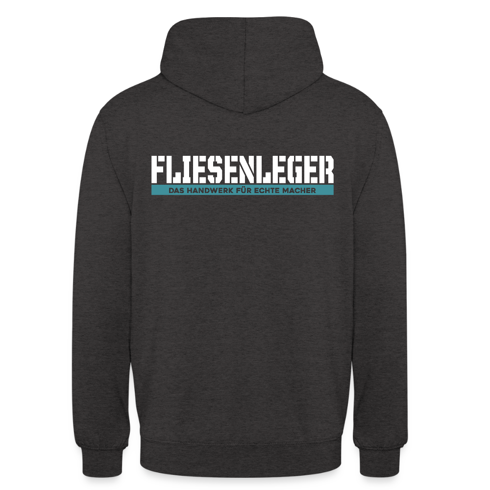 Unisex Hoodie HW-300 | MACHER "Fliesenleger" Anthrazit Unisex Hoodie {{ color }}