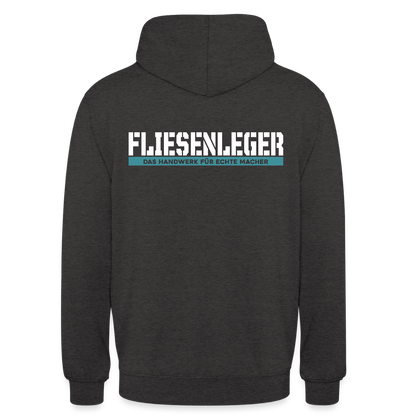 Unisex Hoodie HW-300 | MACHER "Fliesenleger" Anthrazit Unisex Hoodie {{ color }}
