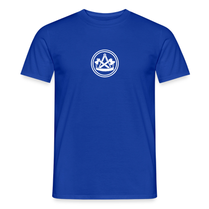 Unisex Handwerker T-Shirt von Spreadconnect mit beidseitigem Druck, Skull & Zunft Design, bequemes, stilvolles T-Shirt für Männer