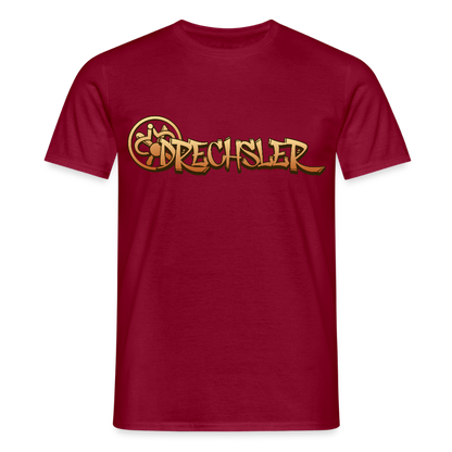 Unisex T-Shirt "Drechsler" Ziegelrot Männer T-Shirt