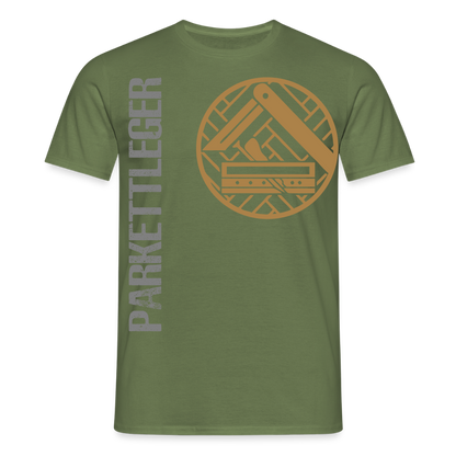 Unisex T-Shirt "Parkettleger" Militärgrün Männer T-Shirt