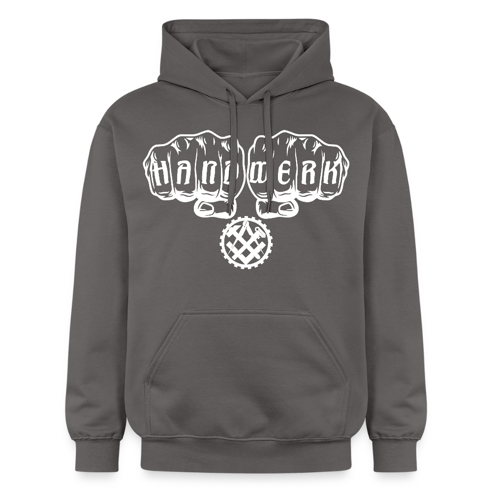 Gildan Unisex Softstyle® "Mechaniker" Dunkelgrau Gildan Unisex Softstyle® Midweight Hoodie