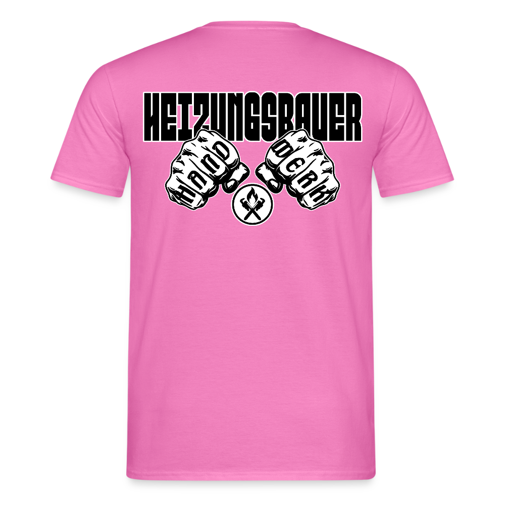 Unisex T-Shirt "Heizungsbauer" Pink Männer T-Shirt