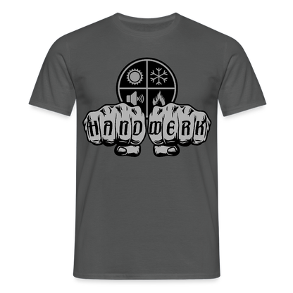 Unisex T-Shirt "Isolierer" Anthrazit Männer T-Shirt