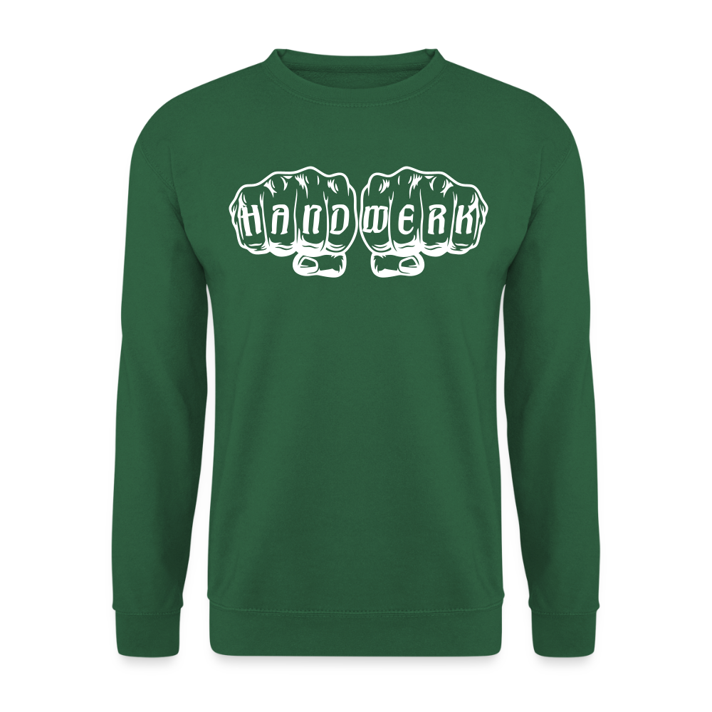 Unisex Pullover "Handwerk" Grün Unisex Pullover