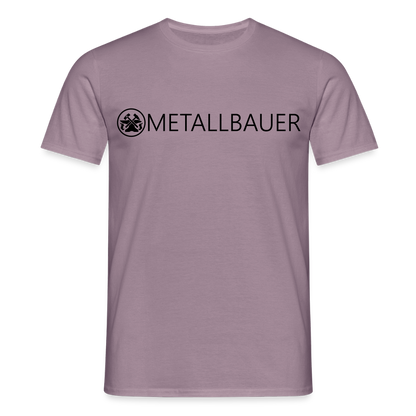 Unisex T-Shirt "Metallbauer" Lilagrau Männer T-Shirt