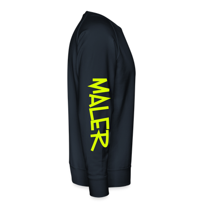 Unisex Premium Pullover "Maler" neongelb Männer Premium Pullover