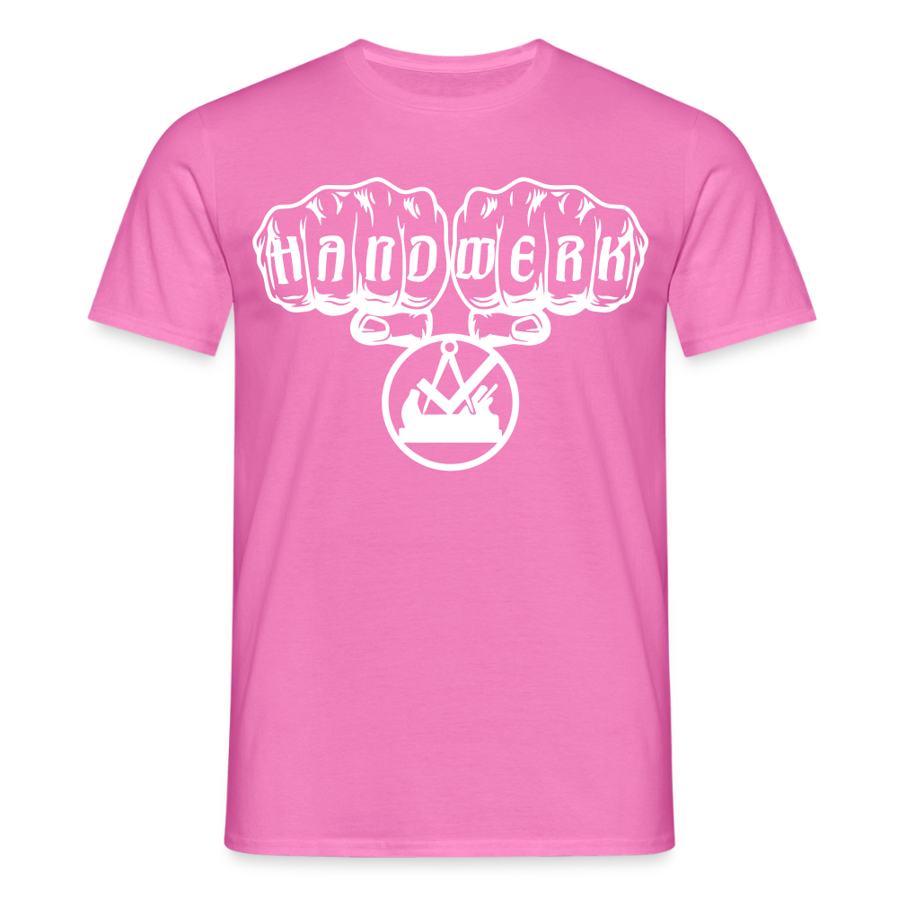 Unisex T-Shirt "Schreiner" Pink Männer T-Shirt