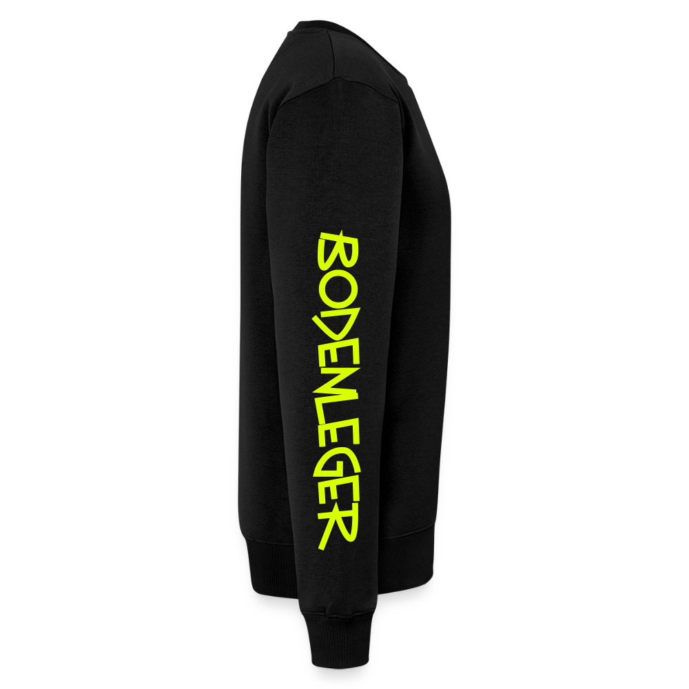 Unisex Premium Pullover "Bodenleger" neongelb Männer Premium Pullover