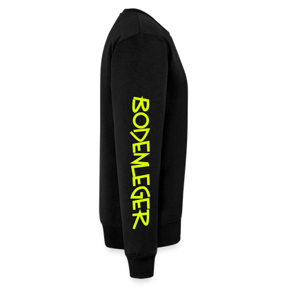 Unisex Premium Pullover "Bodenleger" neongelb Männer Premium Pullover