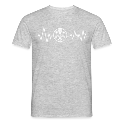 Unisex T-Shirt "Schornsteinfeger" Grau meliert Männer T-Shirt