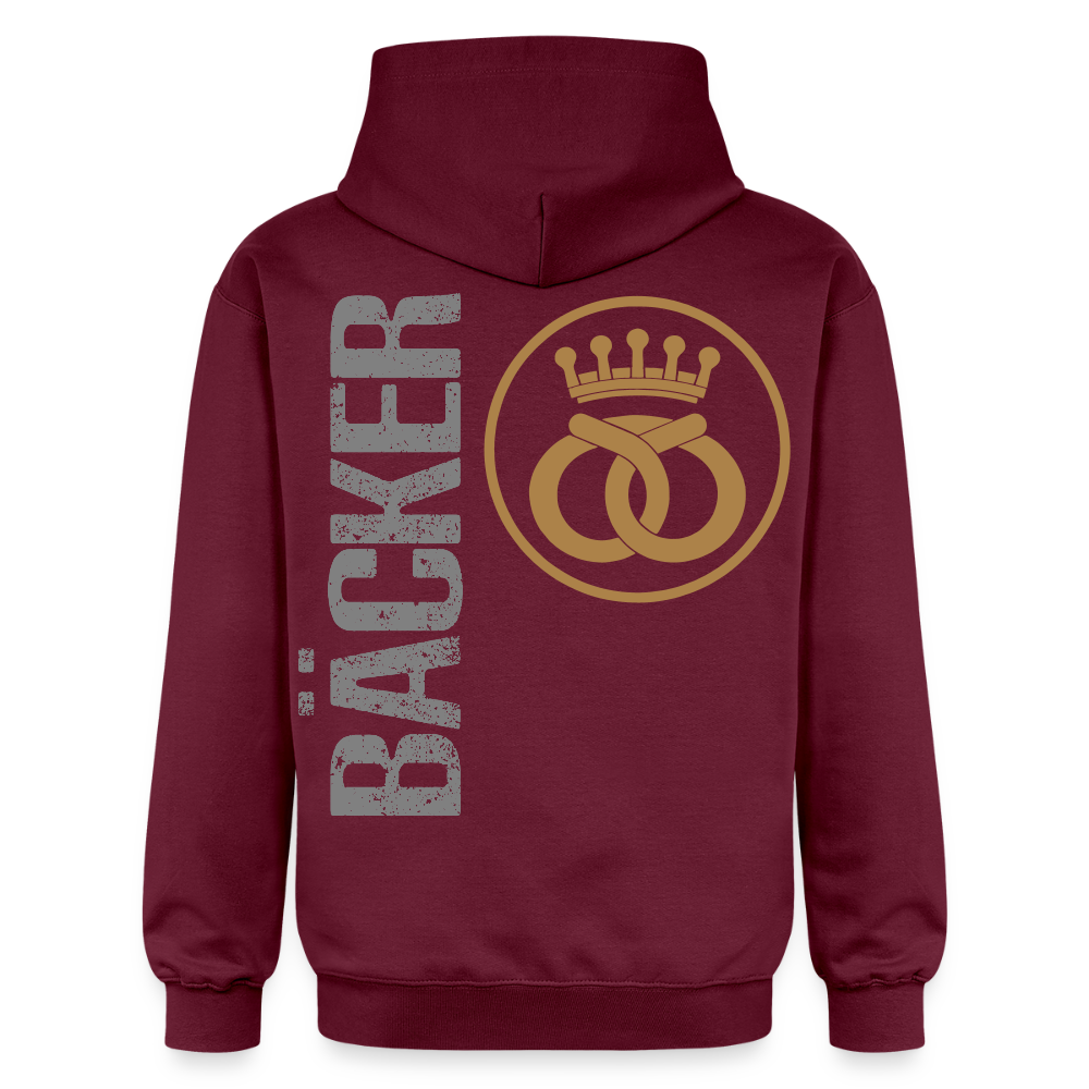 Gildan Unisex Softstyle® "Bäcker" Maroon Gildan Unisex Softstyle® Midweight Hoodie