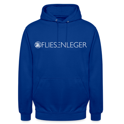 Unisex Hoodie "Fliesenleger" Royalblau Unisex Hoodie