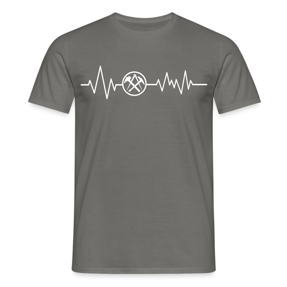 Unisex T-Shirt "Dachdecker" Graphit Männer T-Shirt