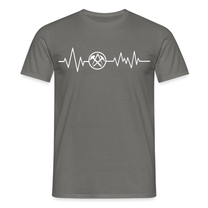 Unisex T-Shirt "Dachdecker" Graphit Männer T-Shirt