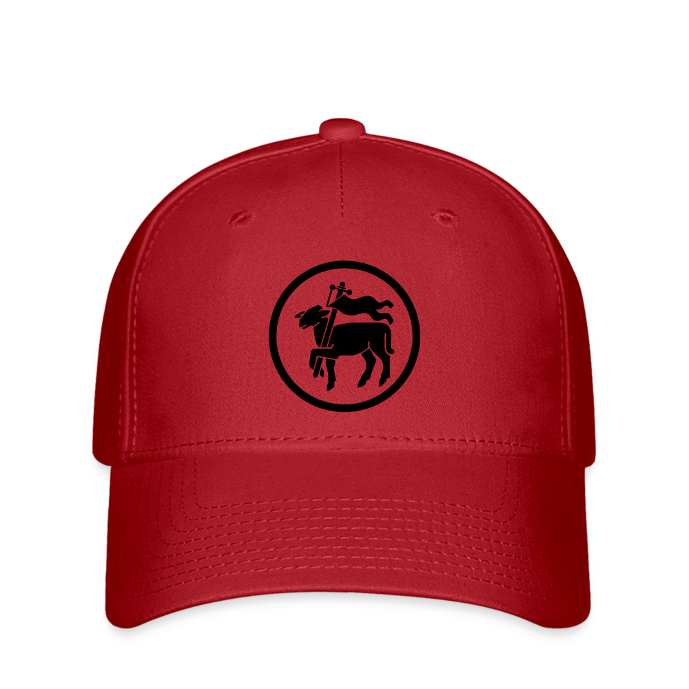 Flexfit Cap "Fleischer" Rot Flexfit Cap