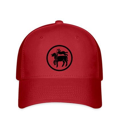 Flexfit Cap "Fleischer" Rot Flexfit Cap