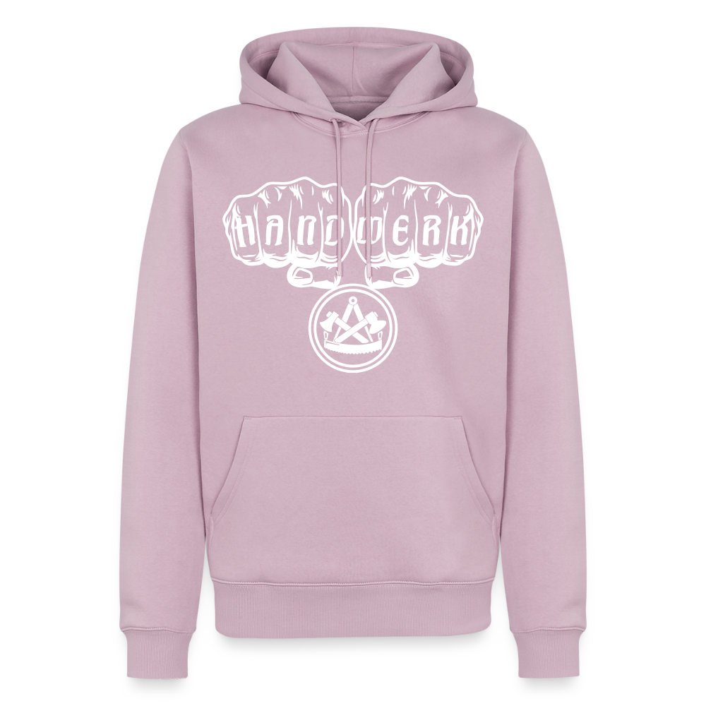 Männer Premium Hoodie "Zimmermann" - Altrosa