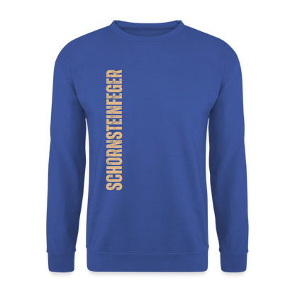 Unisex Pullover "Schornsteinfeger" Royalblau Unisex Pullover