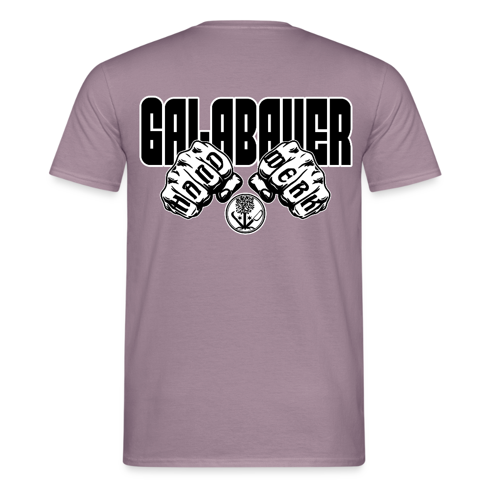 Unisex T-Shirt "GaLaBauer" Lilagrau Männer T-Shirt