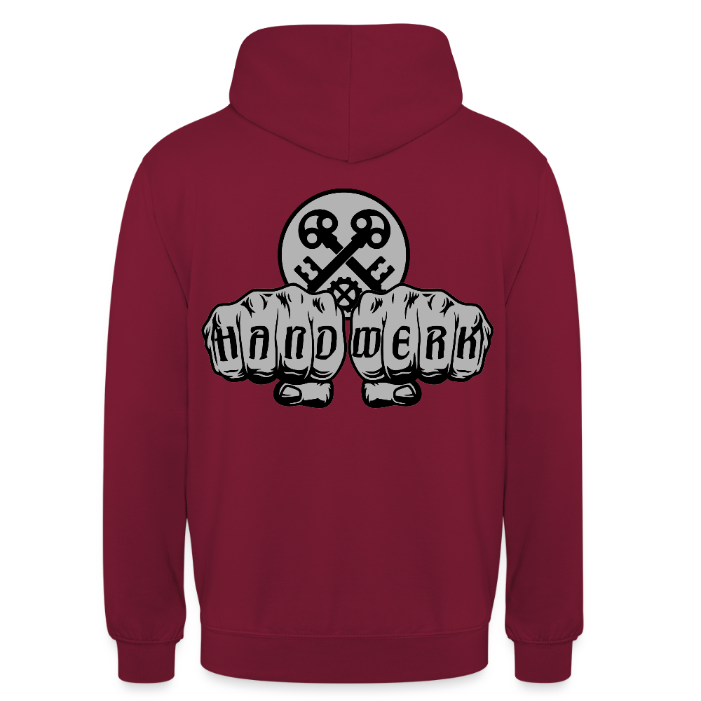 Unisex Hoodie "Schlosser" beidseitig bedruckt Unisex Hoodie