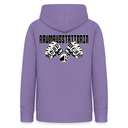 Frauen Hoodie "Raumausstatterin" (beidseitig beruckt) Lavendel Frauen Hoodie