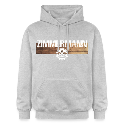 Gildan Unisex Softstyle® "Zimmermann" Hellgrau meliert Gildan Unisex Softstyle® Midweight Hoodie