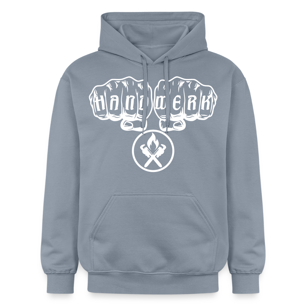 Gildan Unisex Softstyle® "Heizungsbauer" Blau Gildan Unisex Softstyle® Midweight Hoodie