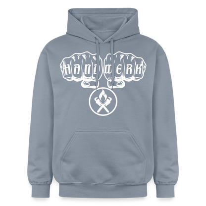 Gildan Unisex Softstyle® "Heizungsbauer" Blau Gildan Unisex Softstyle® Midweight Hoodie