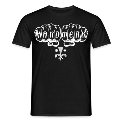 Unisex T-Shirt "Schornsteinfeger" Schwarz Männer T-Shirt