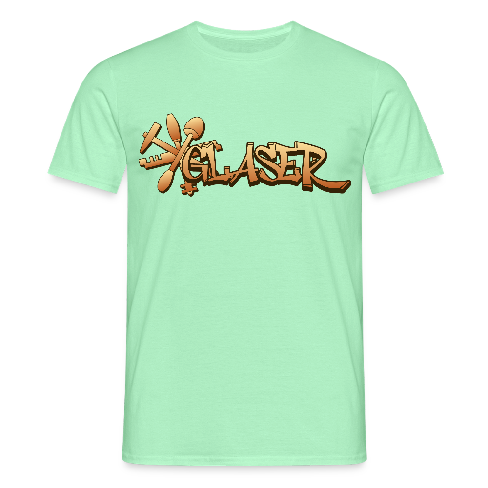 Unisex T-Shirt "Glaser" Mintgrün Männer T-Shirt