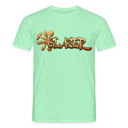 Unisex T-Shirt "Glaser" Mintgrün Männer T-Shirt