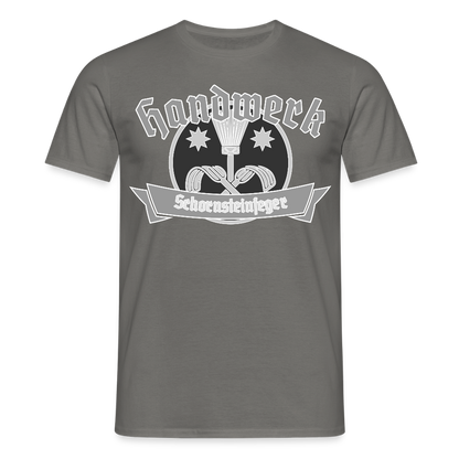 Unisex T-Shirt "Schornsteinfeger" Graphit Männer T-Shirt