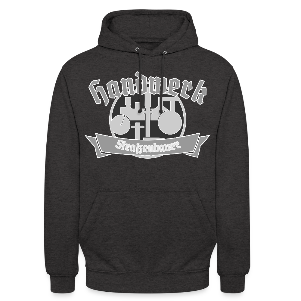 Unisex Hoodie "Strassenbauer" Anthrazit Unisex Hoodie