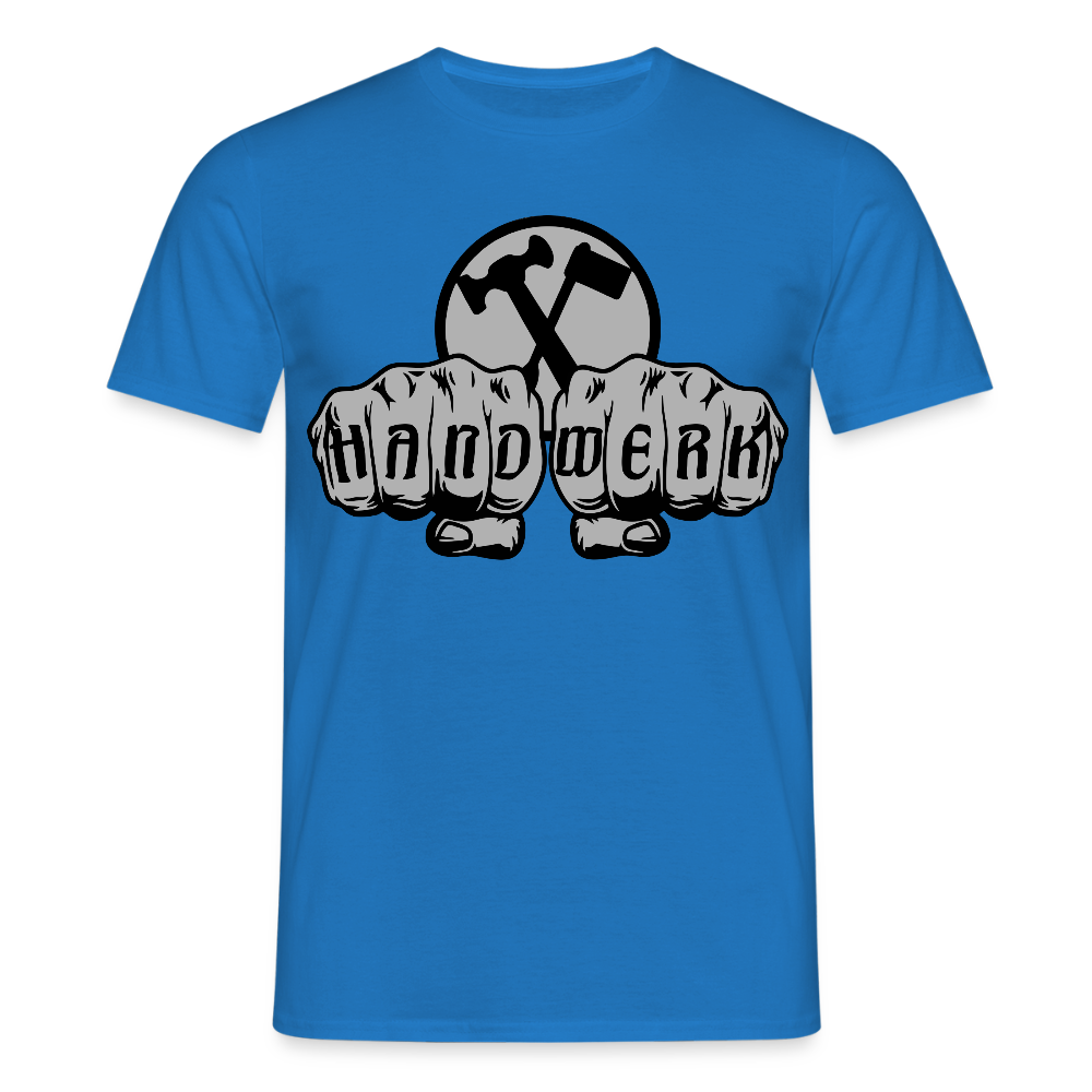 Unisex T-Shirt "Installateur" Royalblau Männer T-Shirt