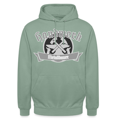 Unisex Hoodie "Metallbauer" Graugrün Unisex Hoodie