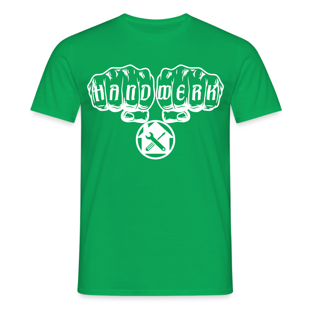 Unisex T-Shirt "Hausmeister" Kelly Green Männer T-Shirt