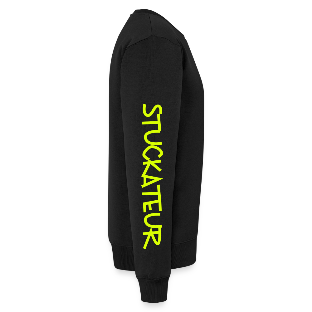 Unisex Premium Pullover "Stuckateur" neongelb Männer Premium Pullover
