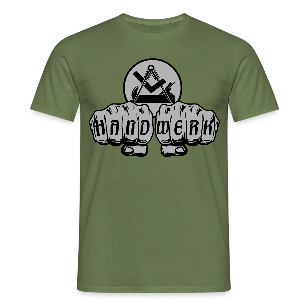 Unisex T-Shirt "Schreiner/Tischler" Militärgrün Männer T-Shirt